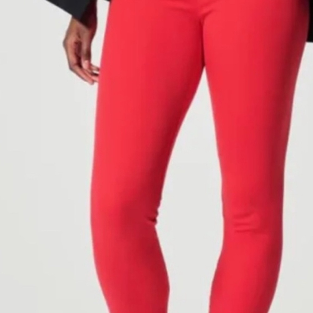 SPANX ON-THE-GO ANKLE SLIM STRETCH RED SIZE M